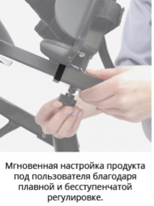 Кресло-коляска инвалидная прогулочная Гиппо со встроенными опорами (комплектация "К3") фото 6