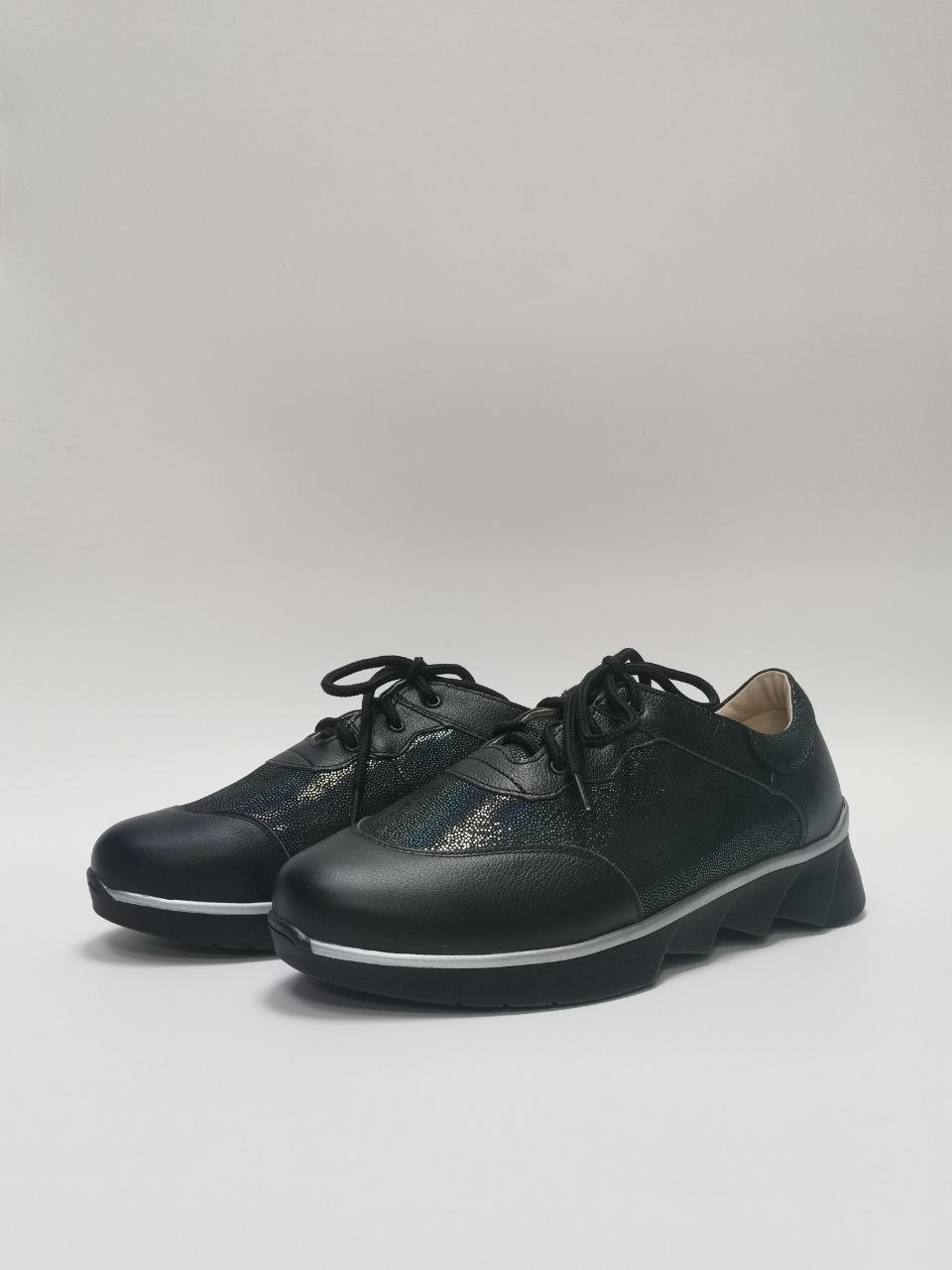Женские ортопедические кроссовки Doctor Thomas DTD-401-3 цв.черный кристалл фото 3