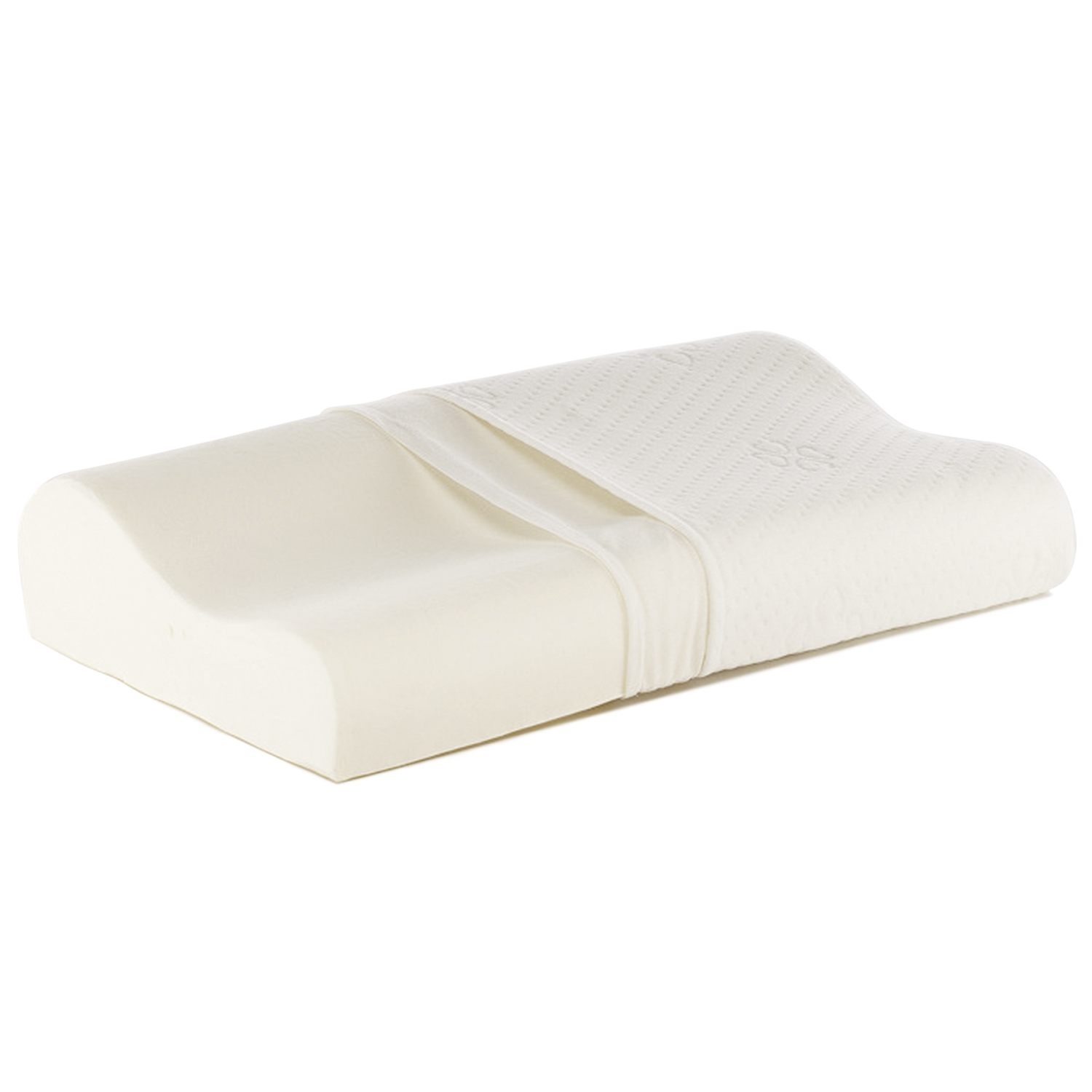 Подушка классическая ортопедическая с эффектом памяти. 48*30*7/10 см LUM F-500C фото 1