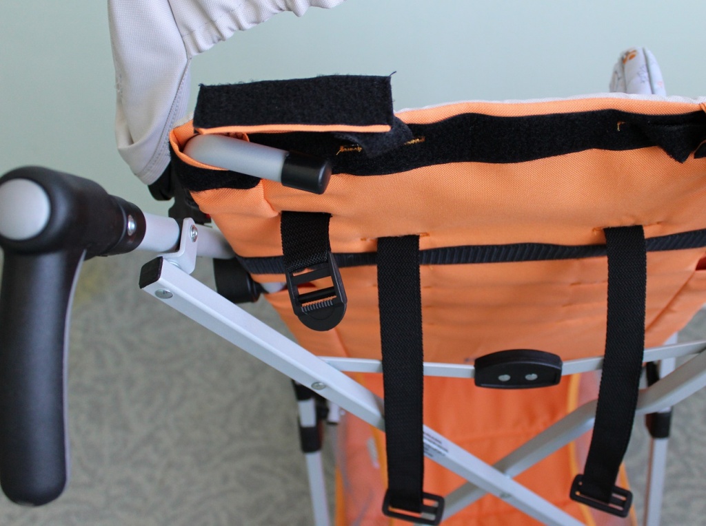 Коляска «Пегас», как увеличить спинку 